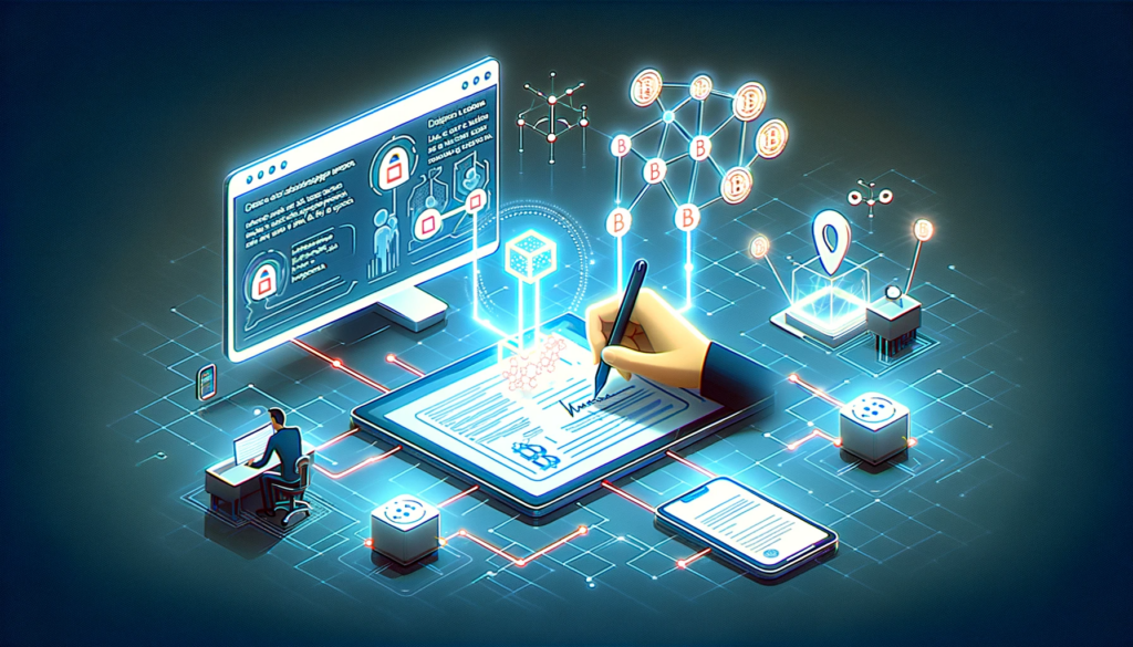 امضای دیجیتال در بلاک چین چیست؟