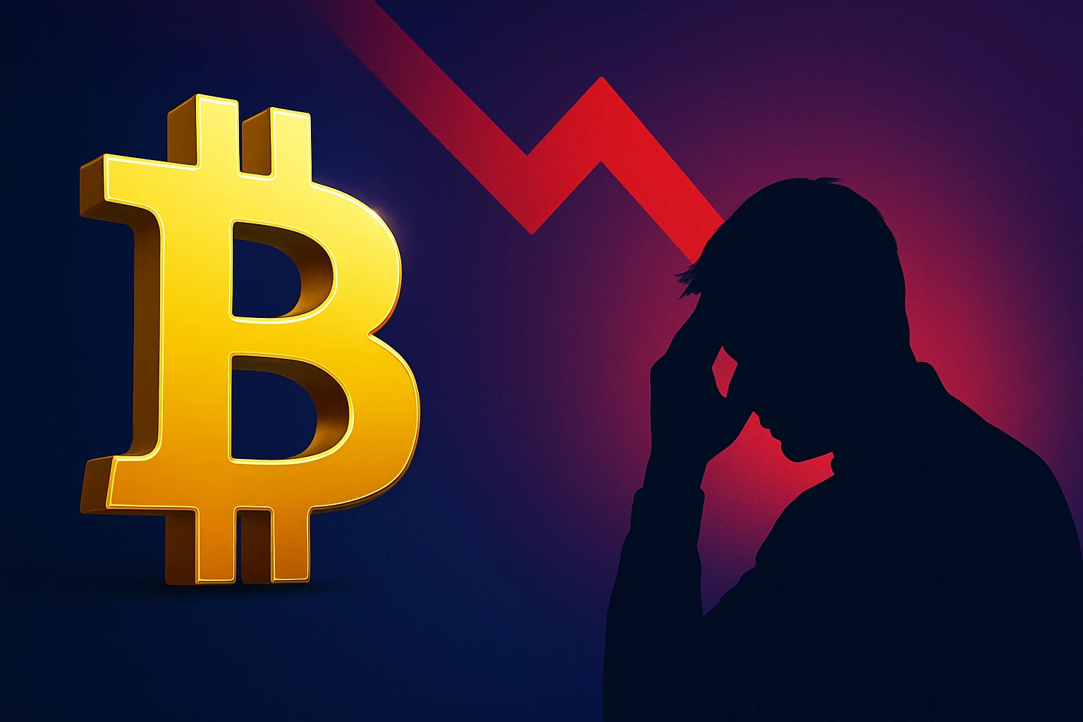 سیگنال کاهش قیمت بیت کوین از افزایش فروش کوتاهمدتها در ۱۰۷ هزار دلار