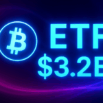 جذب سرمایه 3.2 میلیارد دلاری ETF های بیت کوین در هفته ابتدایی اکتبر
