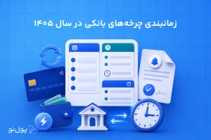 پول نو | جدول ساعات جدید انتقال وجه پایا ۱۴۰۵