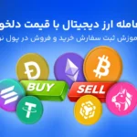 معامله ارز دیجیتال با قیمت دلخواه در پول نو؛ آموزش ثبت سفارش Stop Market
