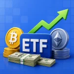 بیت کوین و اتریوم: صندوق‌های ETF حدود ۲.۶۱ میلیارد دلار جذب کردند؛ بهترین هفته از اکتبر